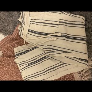 Roxy striped loose pants
